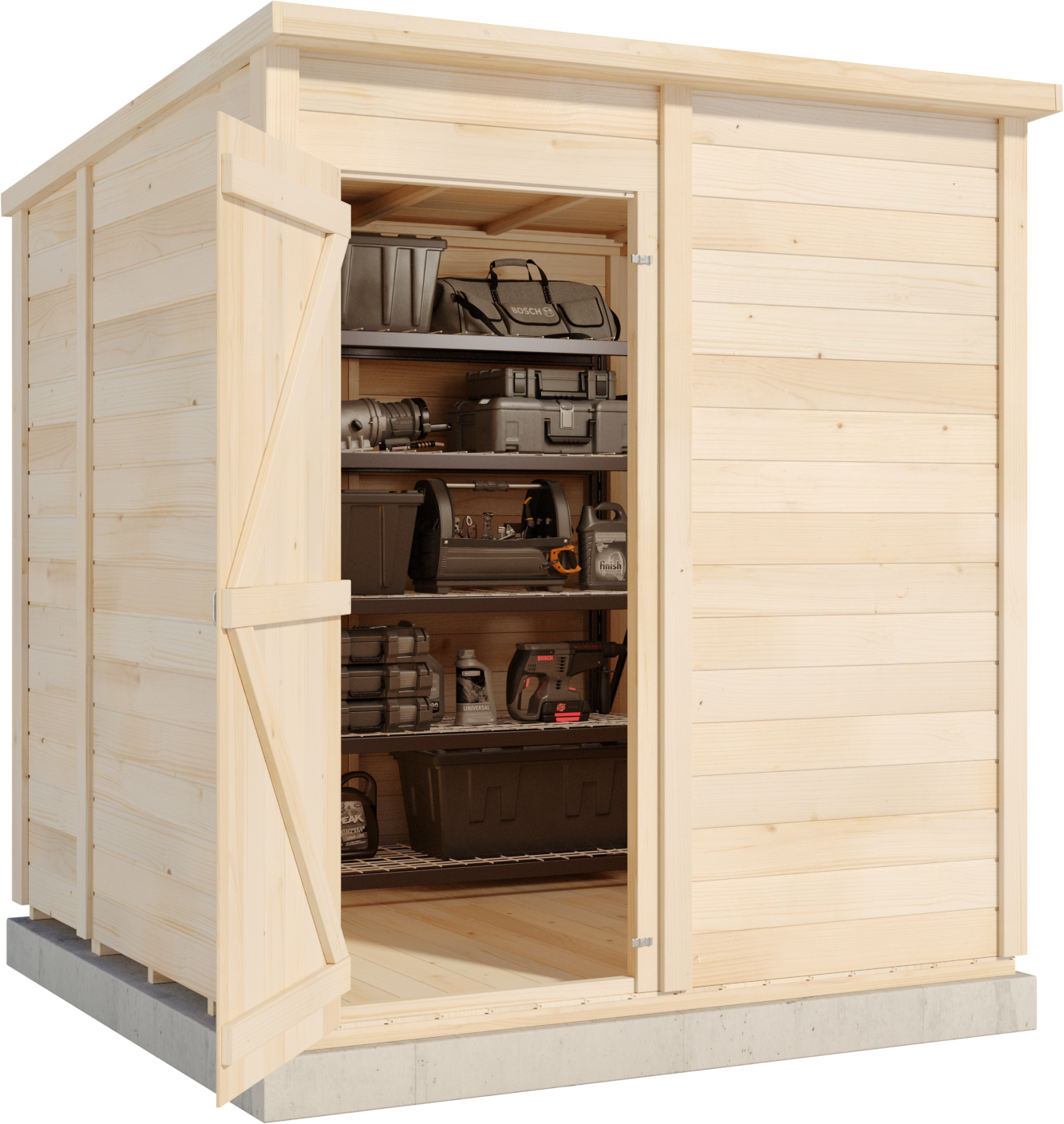 Redskabsskur Vidar M Moderne