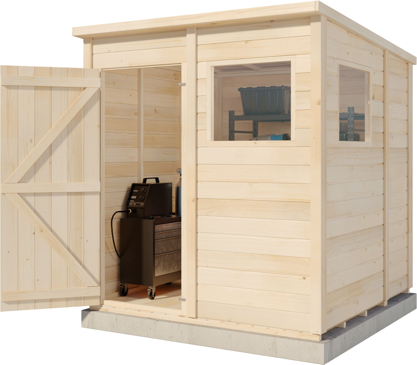 Redskabsskur Tova M Moderne