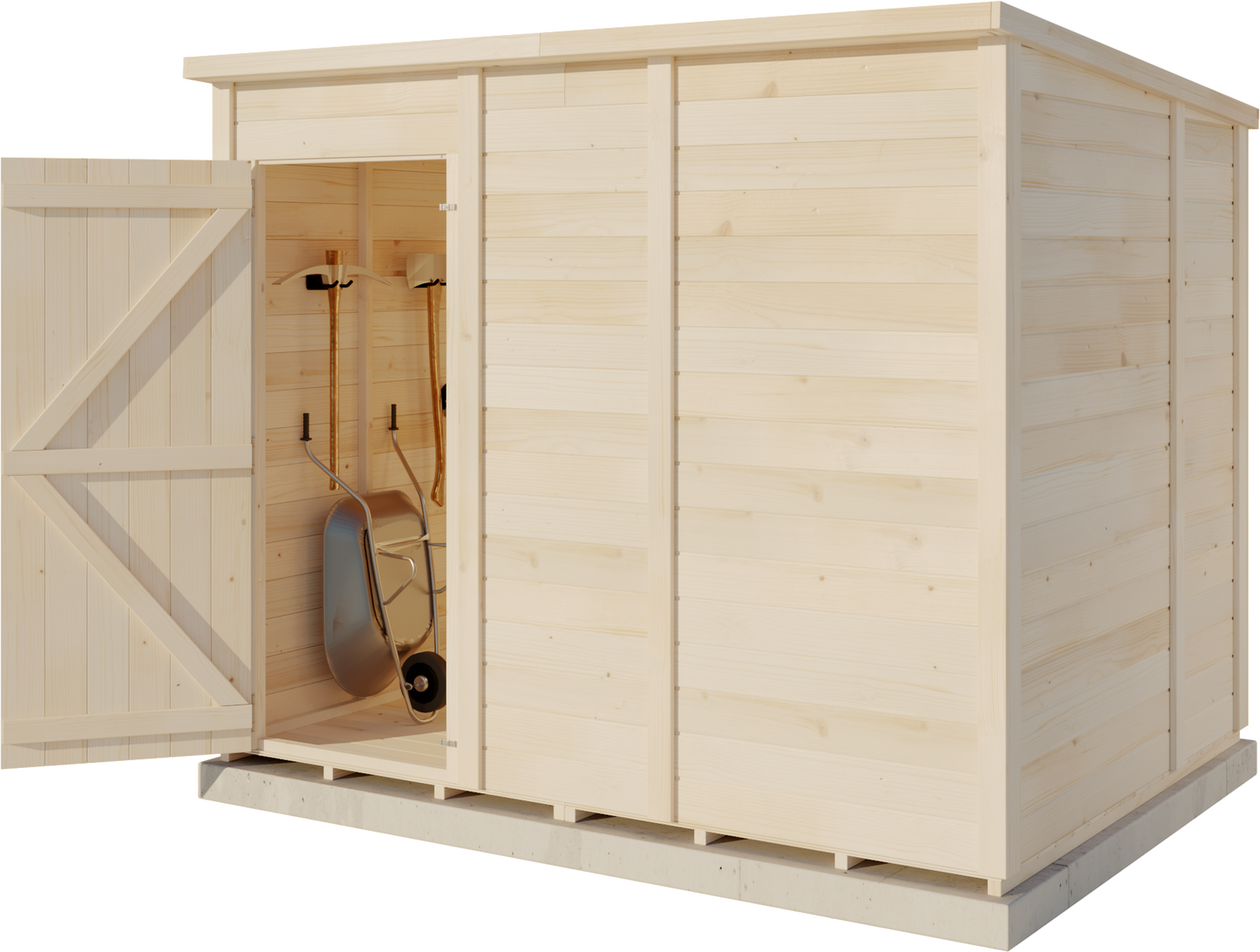  Redskabsskur Vidar L Moderne