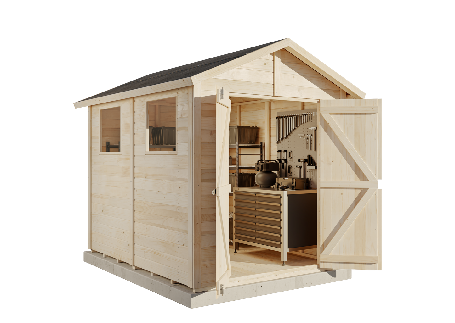 Redskabsskur Elma L Klassisk