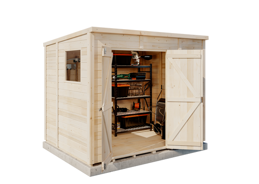 Redskabsskur Elma L Moderne