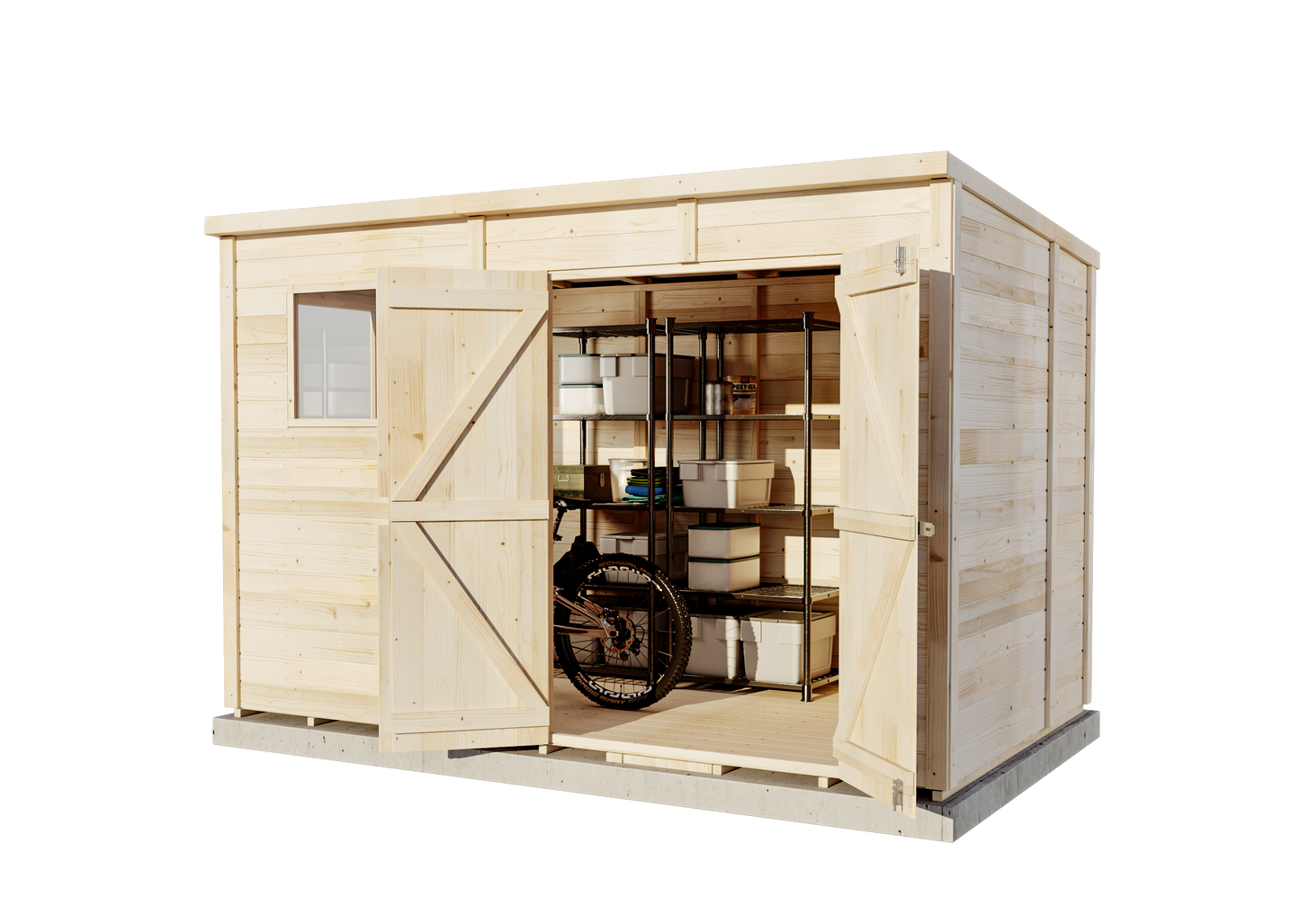 Redskabsskur Elma XL Moderne