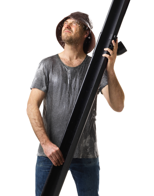 Afvanding til pulttag 2 m 